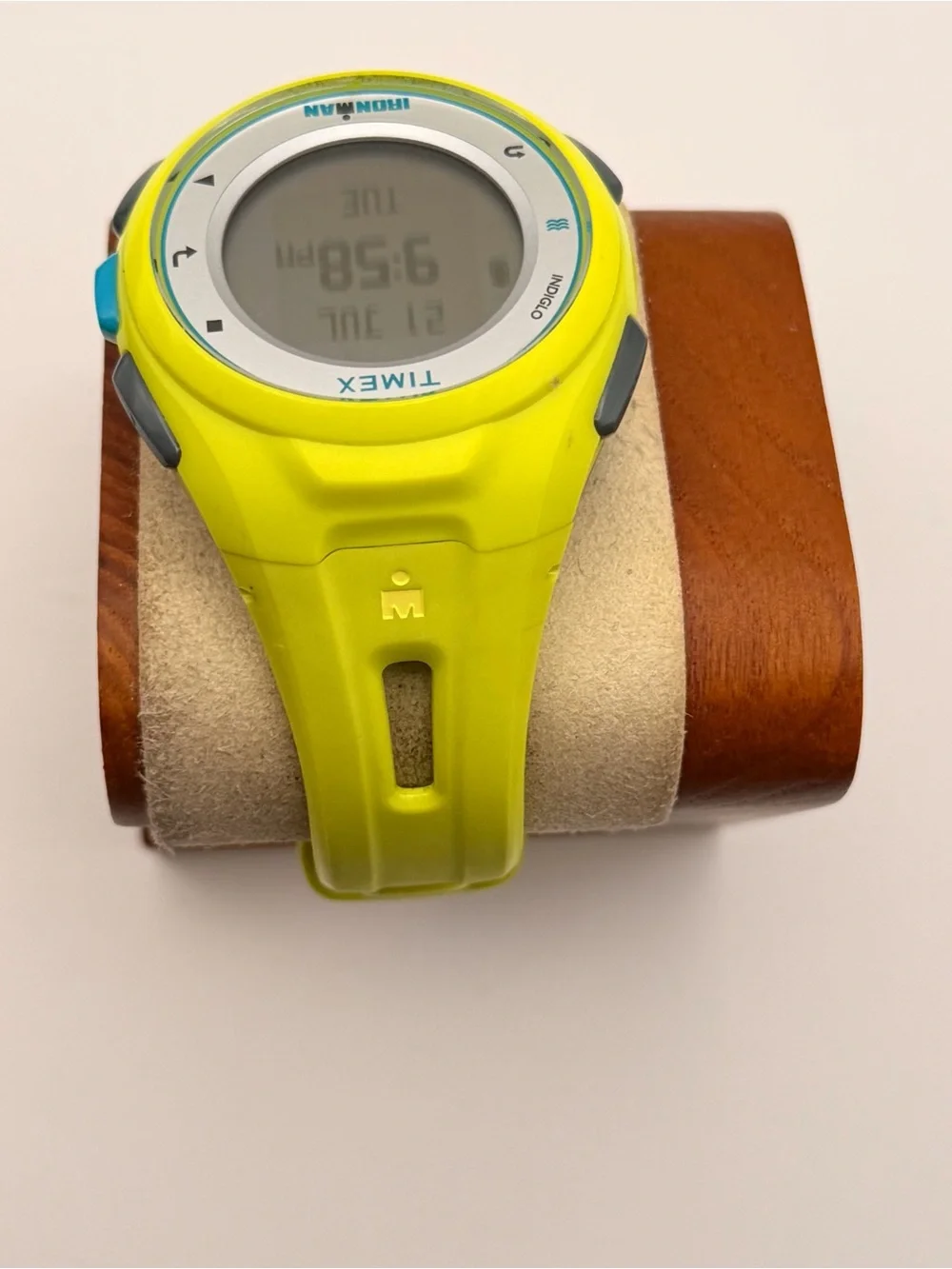 Men's Watch Timex GPS Ironman Run X20 Running Sport Fitness TW 5K87500 F5